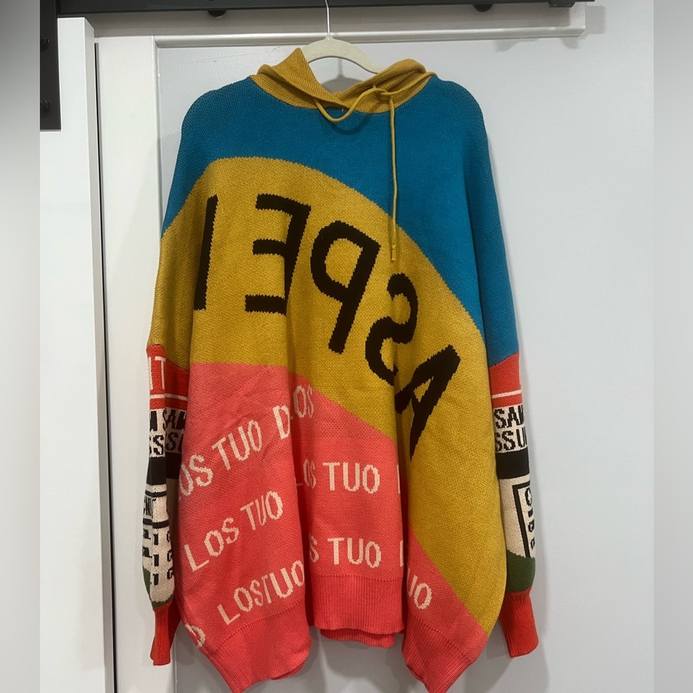 Oversized Mini Sweater Dress